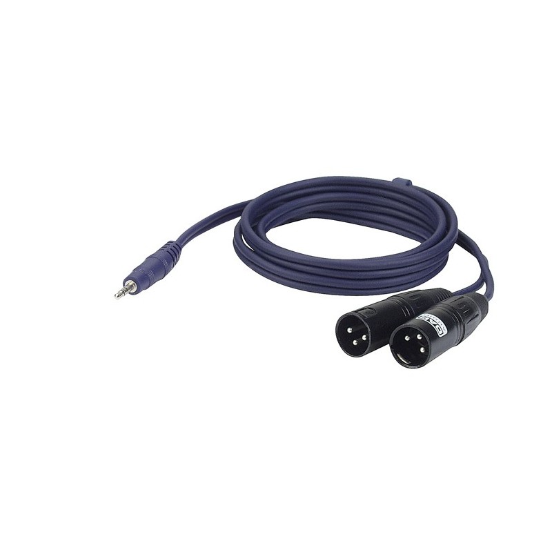 DAP FL46150 FL46 - stereo mini-jack to 2 XLR/M 3P